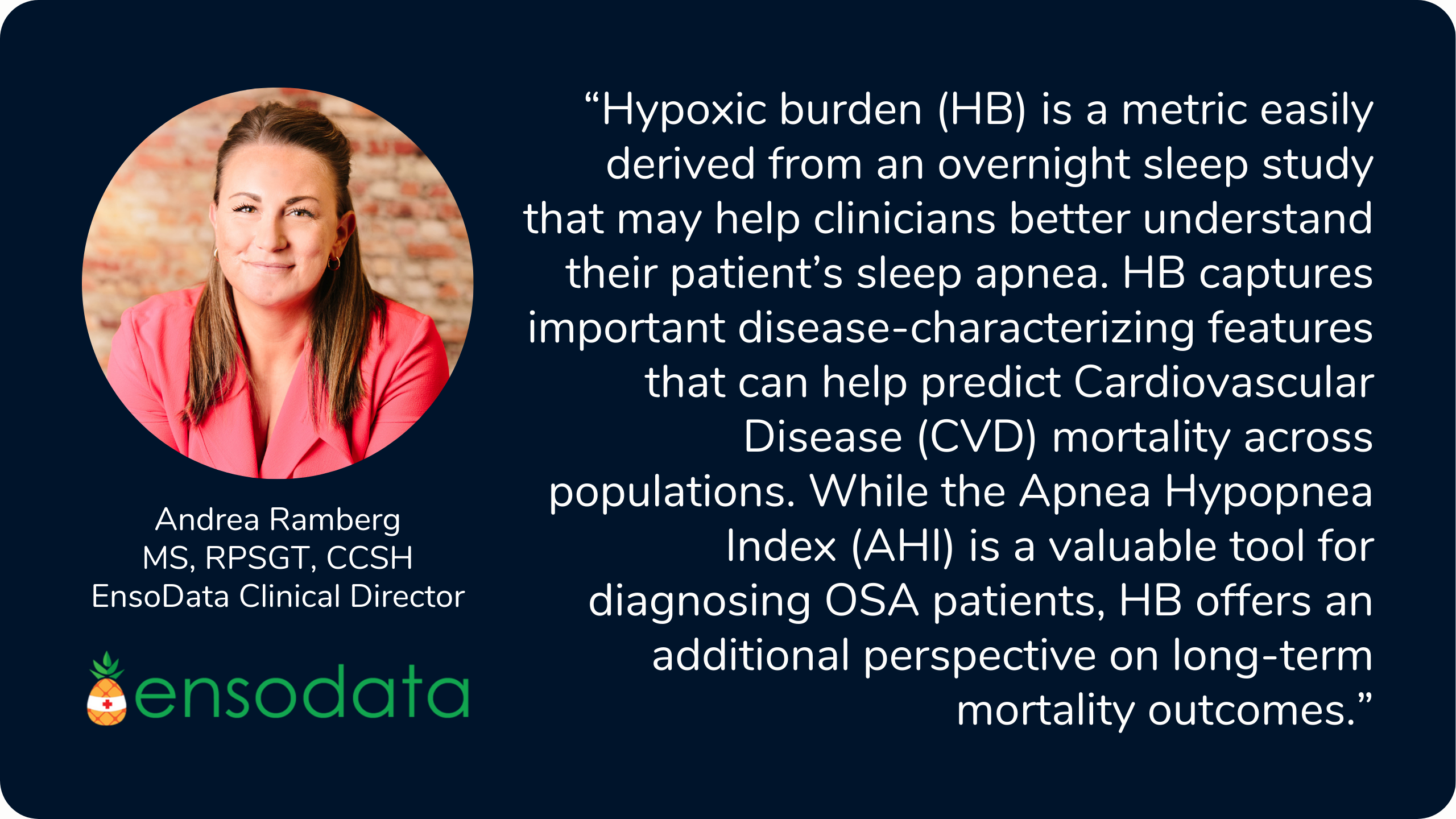 Andrea Ramberg Hypoxic Burden Quote