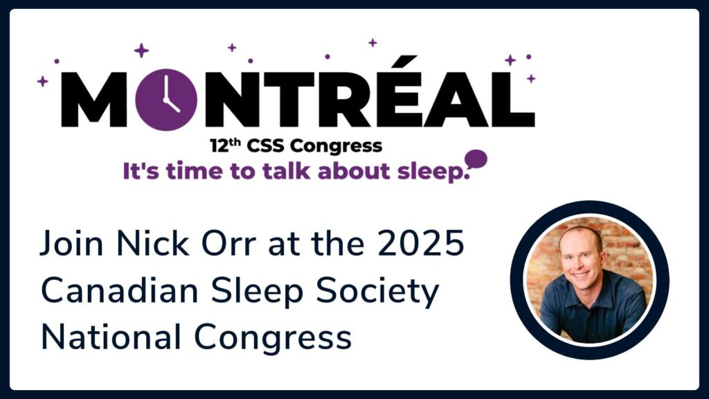 2025 Canadian Sleep Society National Congress